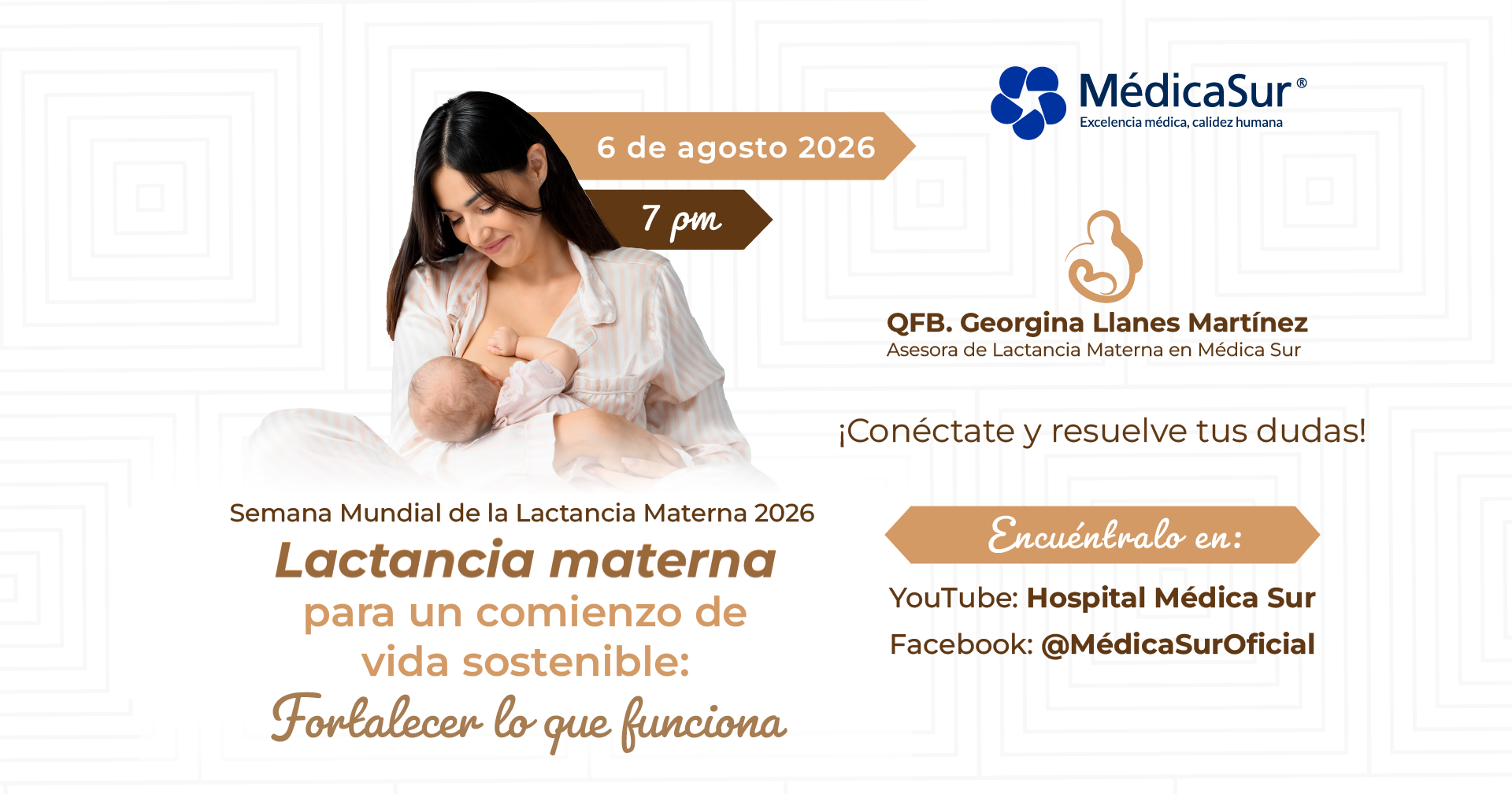 Semana Mundial de la Lactancia Materna 2026